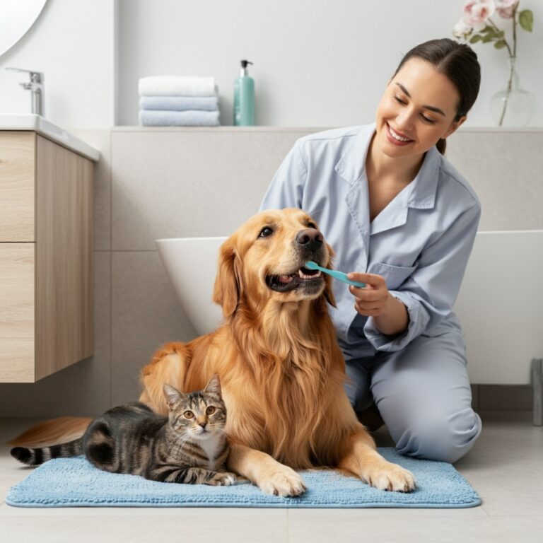How to Brush Your Dog or Cat's Teeth the Easy Way