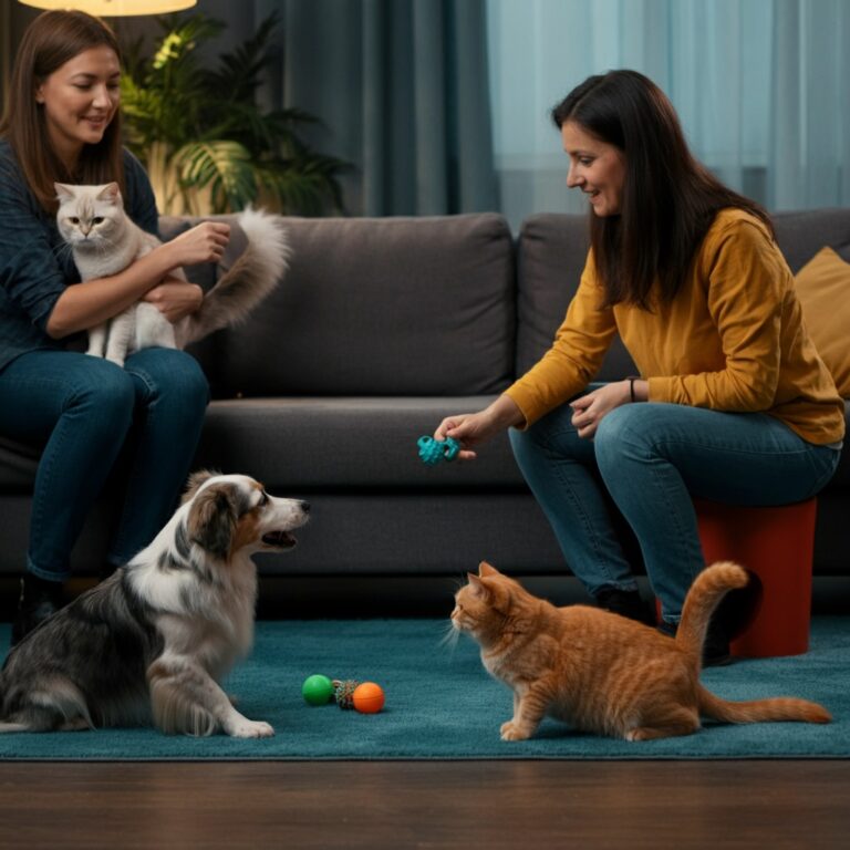 Fun Indoor Games to Play with Pets on Rainy Days
