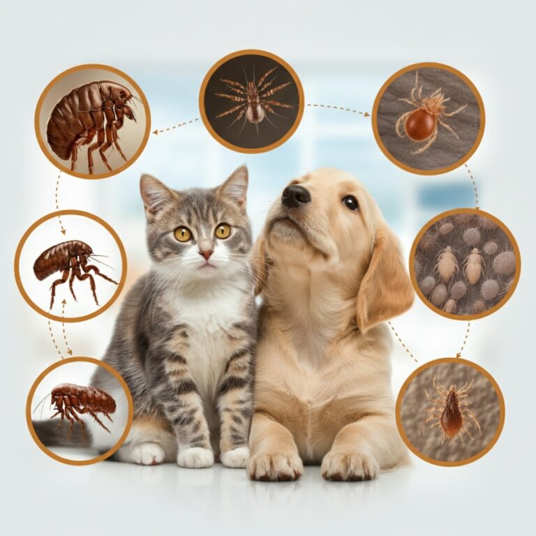 How to Tell If Your Pet Has Fleas or Mites