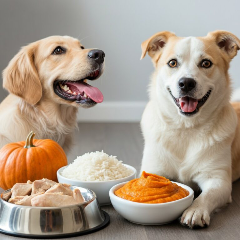 What to Feed a Pet After Vomiting or Diarrhea